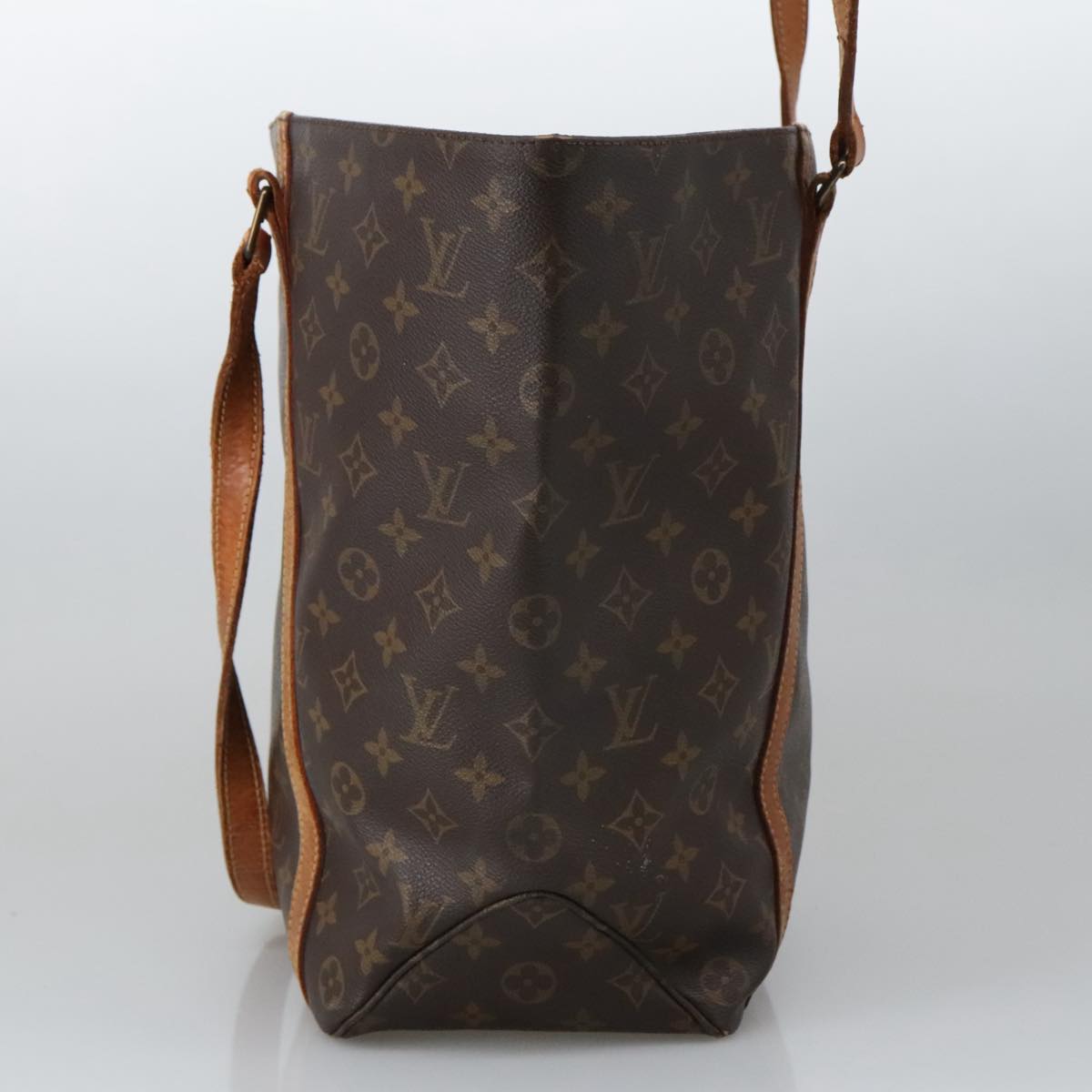 LOUIS VUITTON Monogram Sac Shopping Tote Bag M51108 LV Auth 102314