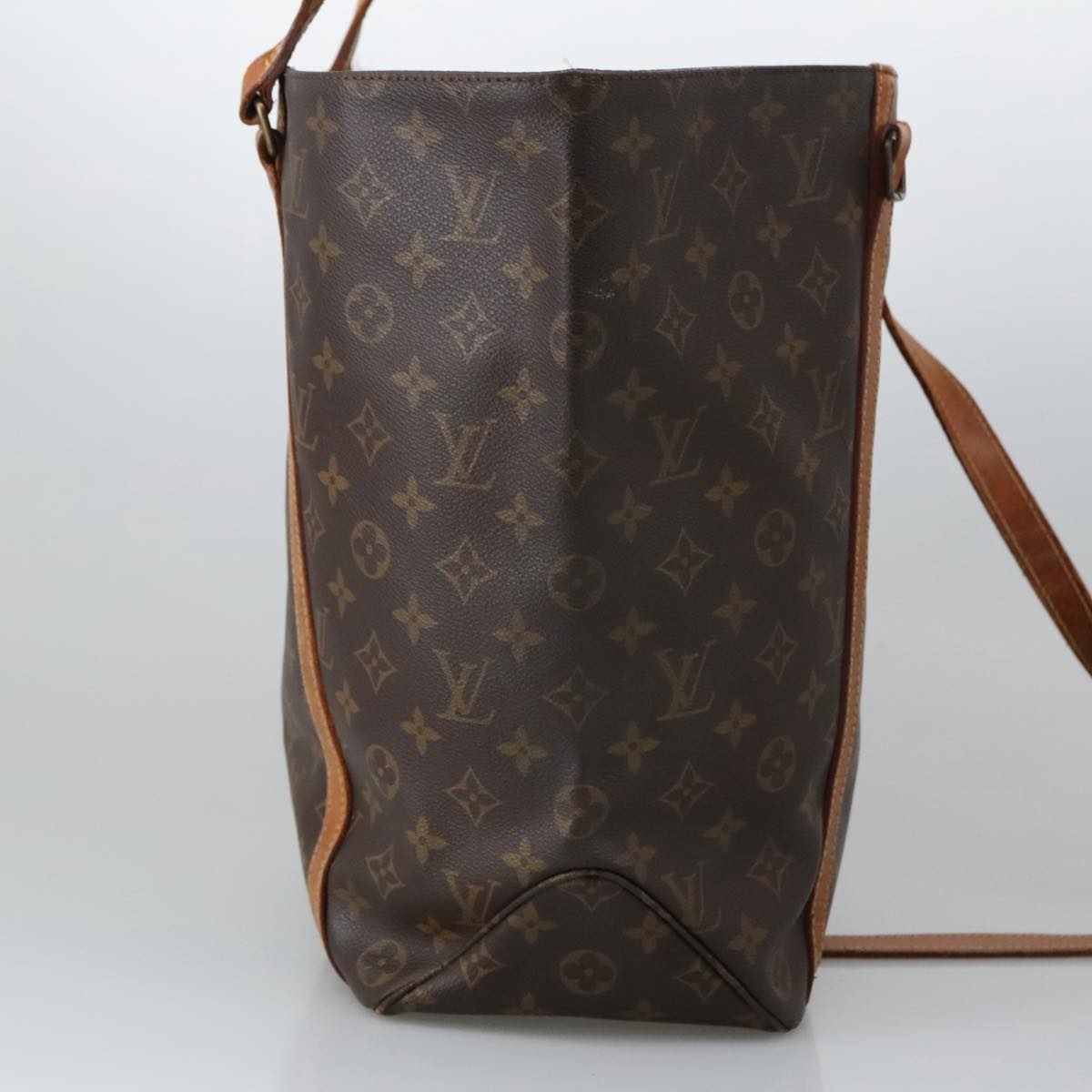 LOUIS VUITTON Monogram Sac Shopping Tote Bag M51108 LV Auth 102314