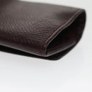 LOUIS VUITTON Taiga Cuffs Cuff Case Acajou LV Auth 102330-16