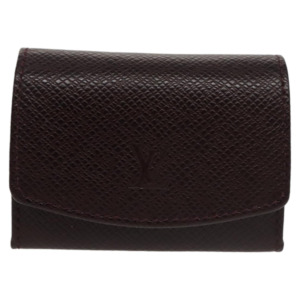 LOUIS VUITTON Taiga Cuffs Cuff Case Acajou LV Auth 102330 - 0