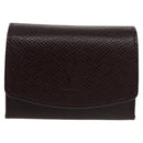 LOUIS VUITTON Taiga Cuffs Cuff Case Acajou LV Auth 102330-13