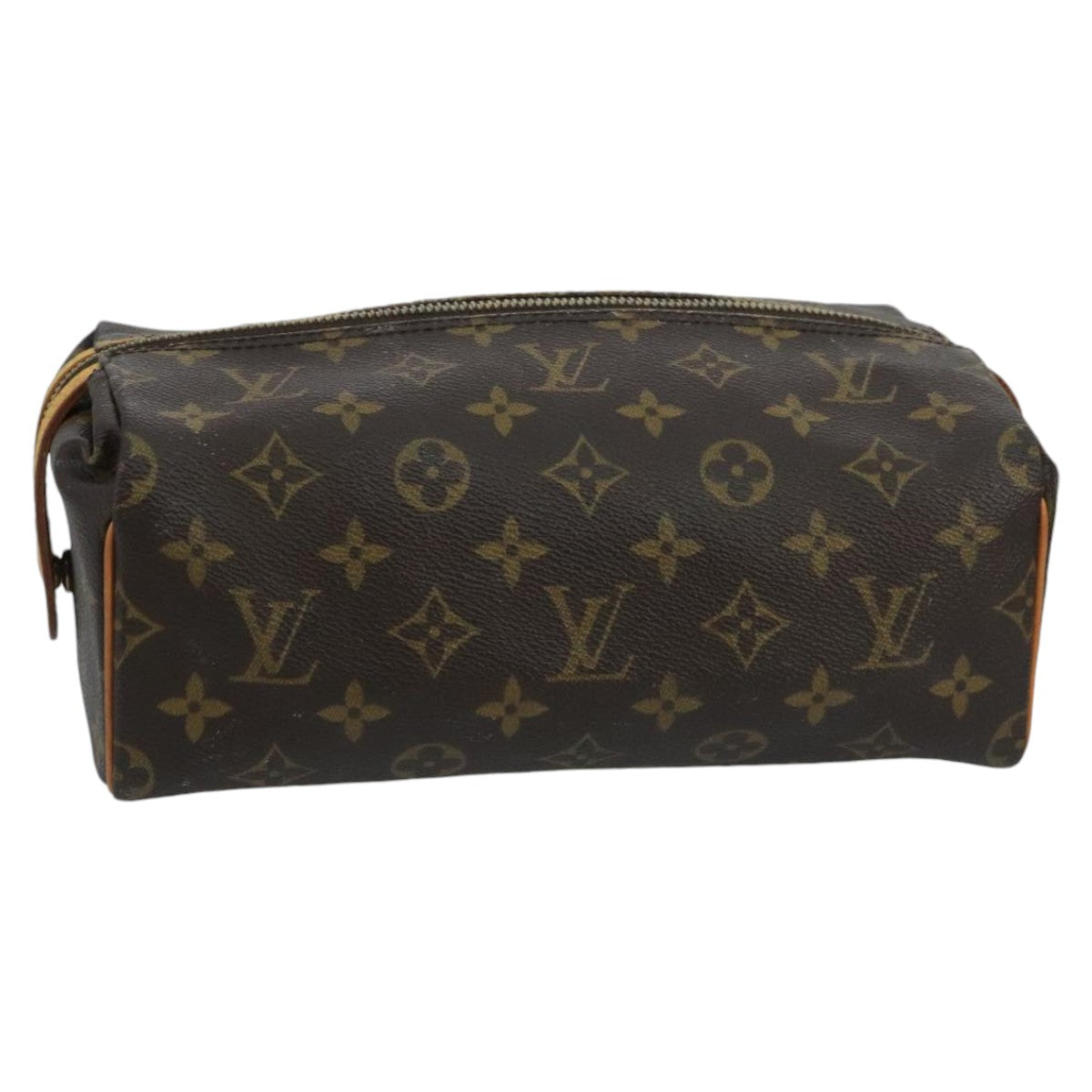 LOUIS VUITTON Monogram Trousse Patte Pression Cosmetic Pouch M47636 Auth 102339 - 0