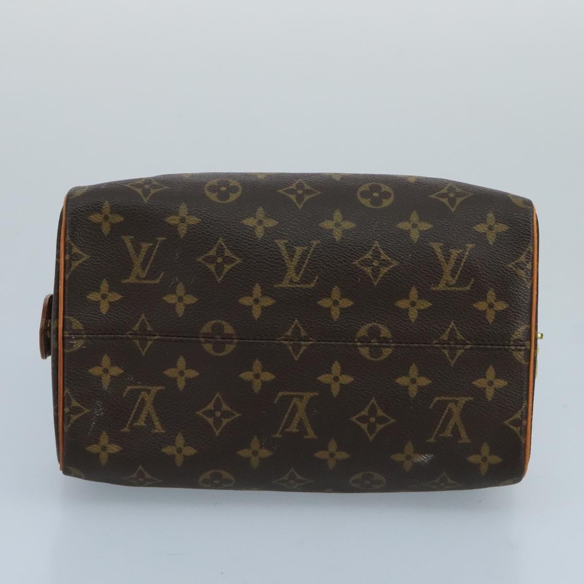 LOUIS VUITTON Monogram Trousse Patte Pression Cosmetic Pouch M47636 Auth 102339