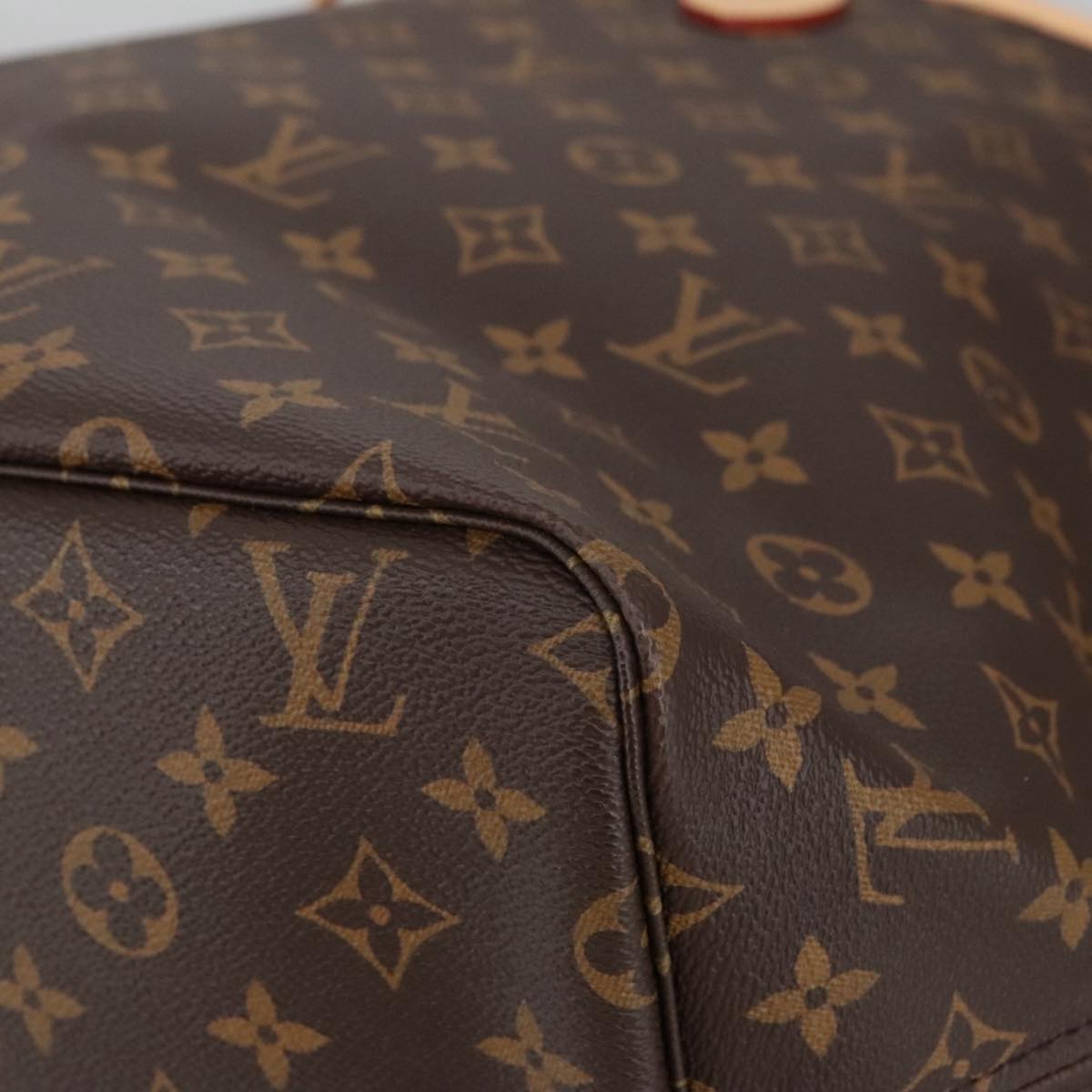 LOUIS VUITTON Monogram Neverfull GM Tote Bag M40157 LV Auth 102359A