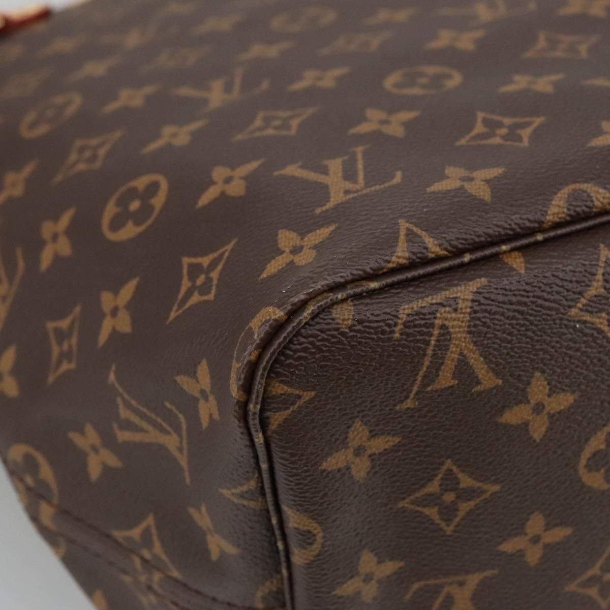 LOUIS VUITTON Monogram Neverfull GM Tote Bag M40157 LV Auth 102359A