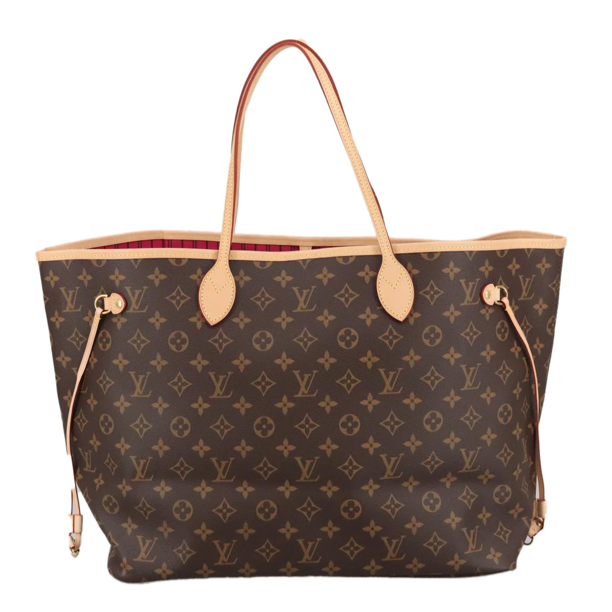 LOUIS VUITTON Monogram Neverfull GM Tote Bag M40157 LV Auth 102359A