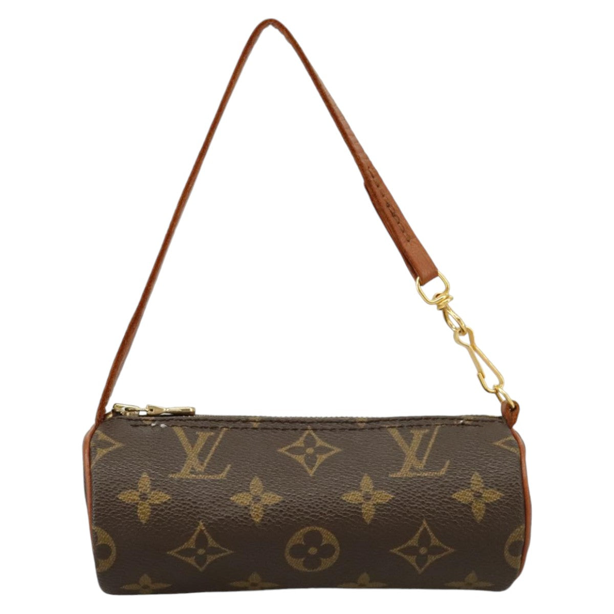 LOUIS VUITTON Monogram Papillon Pouch LV Auth 102362