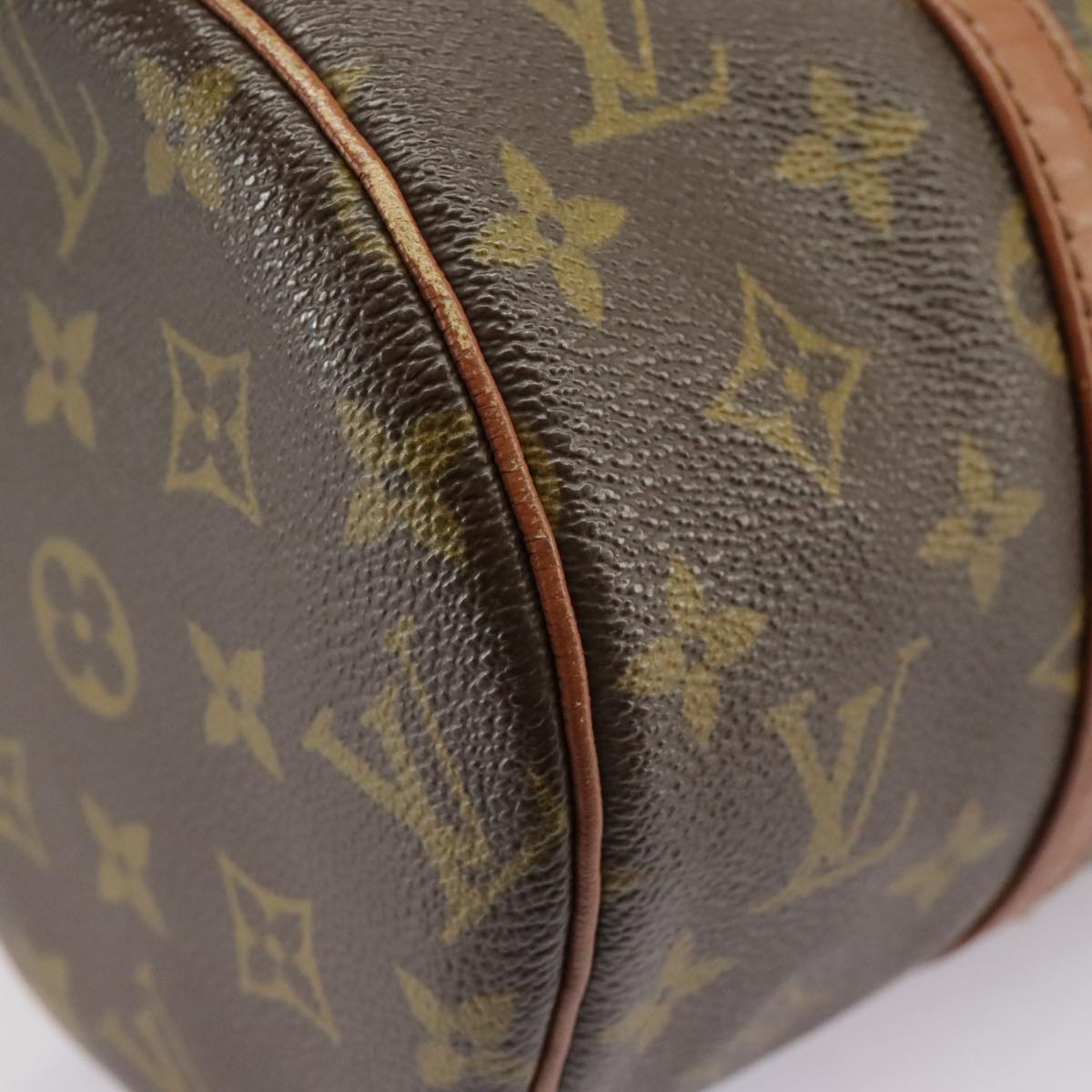 LOUIS VUITTON Monogram Papillon 30 Hand Bag M51385 LV Auth 102364