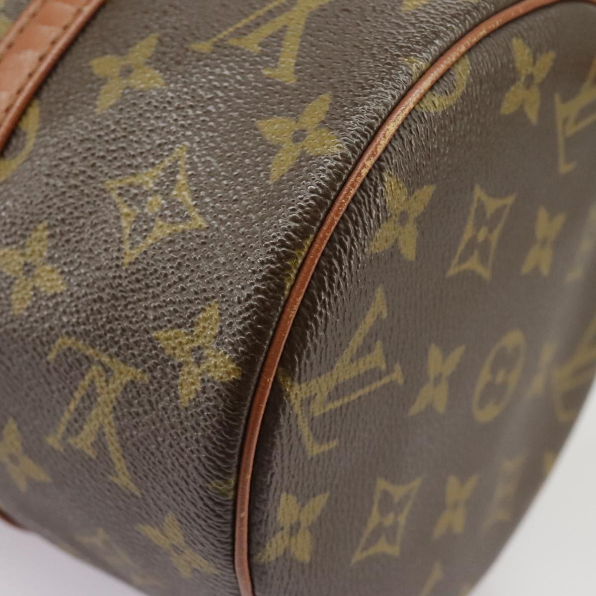 LOUIS VUITTON Monogram Papillon 30 Hand Bag M51385 LV Auth 102364