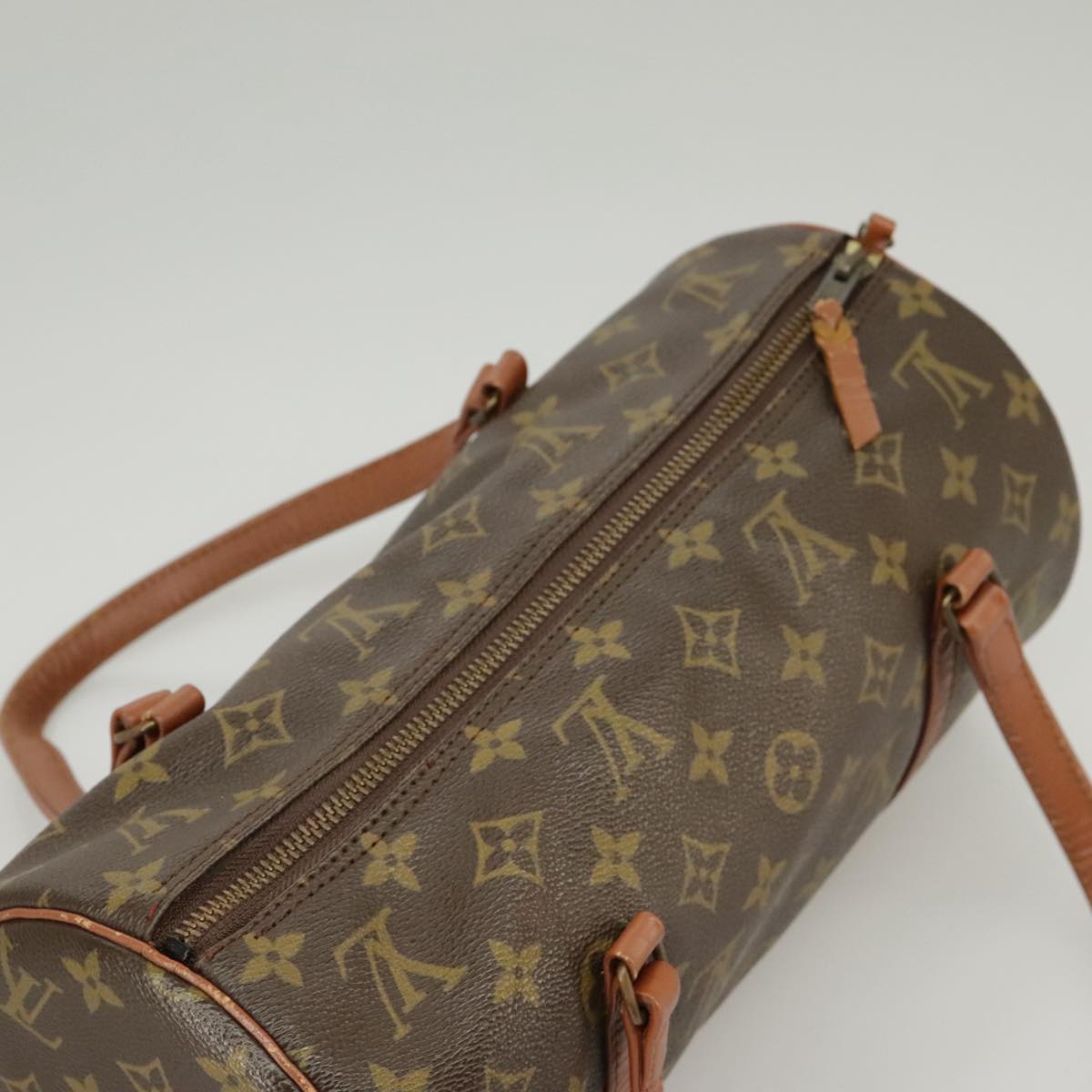 LOUIS VUITTON Monogram Papillon 30 Hand Bag M51385 LV Auth 102364