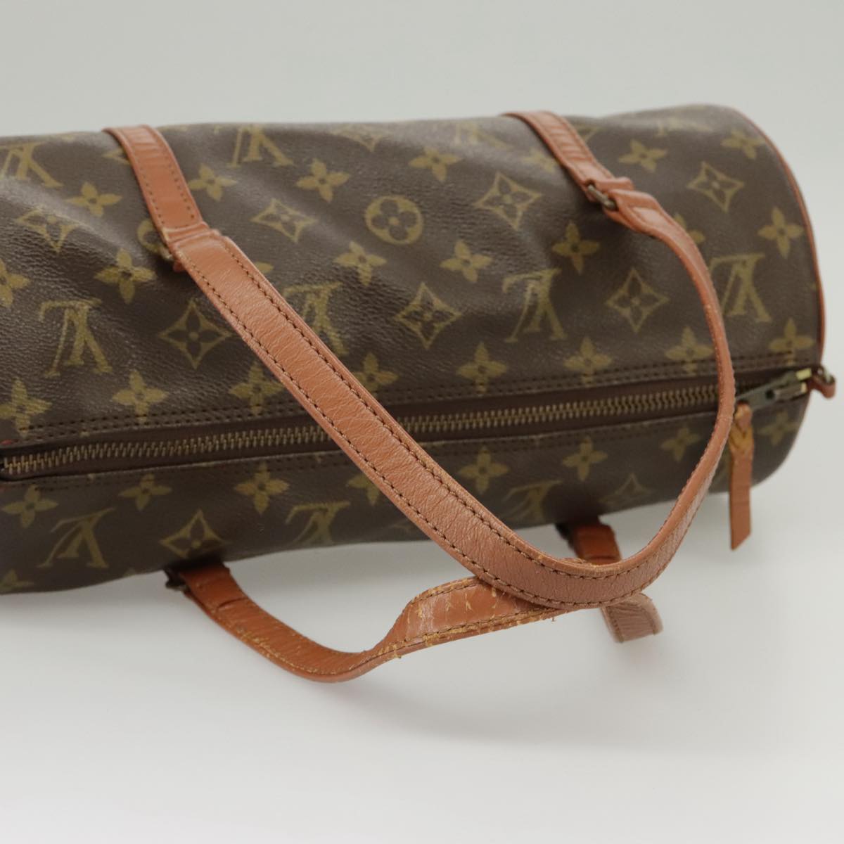 LOUIS VUITTON Monogram Papillon 30 Hand Bag M51385 LV Auth 102364