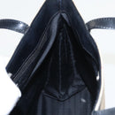 BURBERRY Nova Check Hand Bag PVC Beige Auth 102372-17