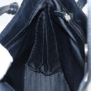 BURBERRY Nova Check Hand Bag PVC Beige Auth 102372-18