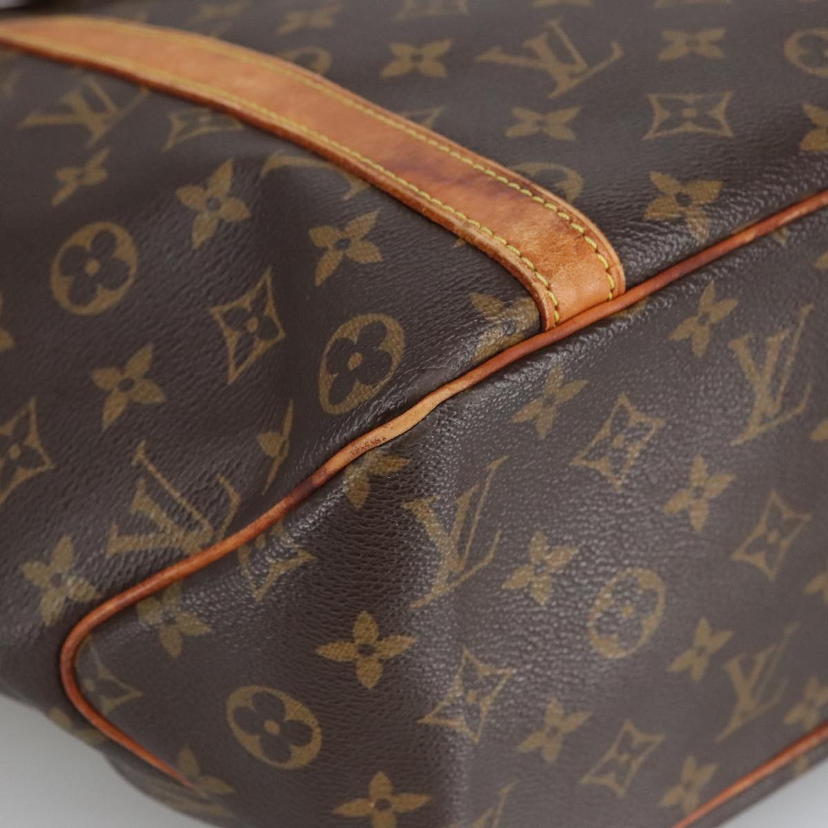 LOUIS VUITTON Monogram Sac Shopping Tote Bag M51108 LV Auth 102378