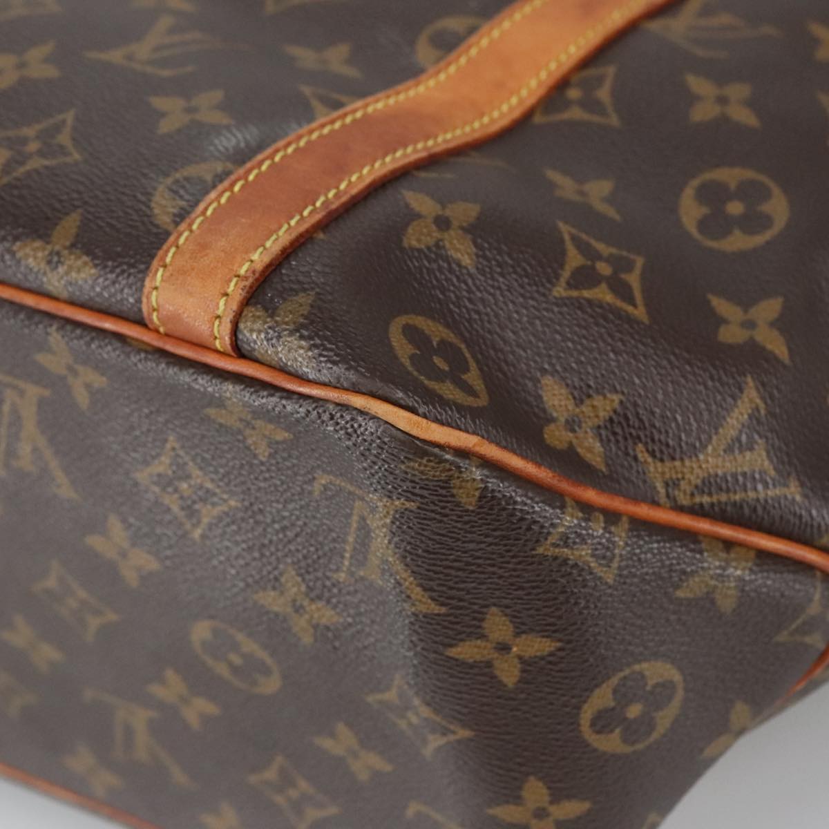 LOUIS VUITTON Monogram Sac Shopping Tote Bag M51108 LV Auth 102378