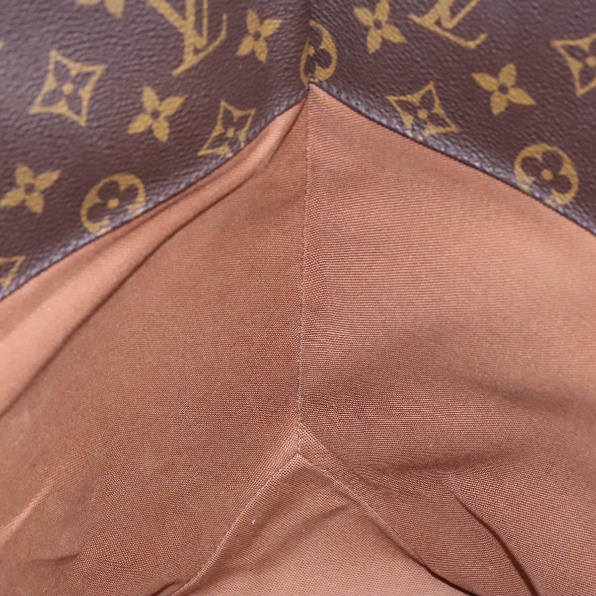 LOUIS VUITTON Monogram Sac Shopping Tote Bag M51108 LV Auth 102378