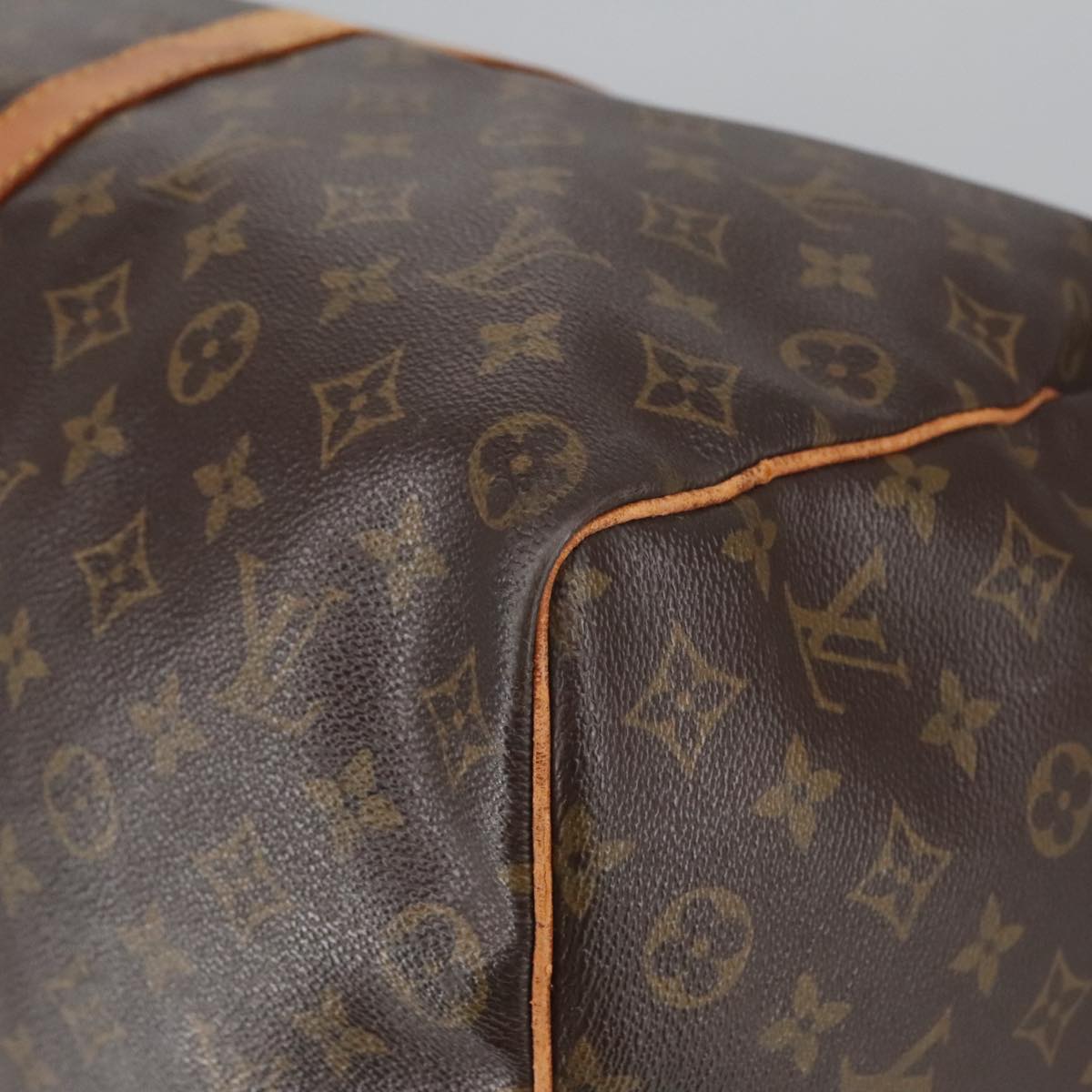 LOUIS VUITTON Monogram Keepall 50 Boston Bag M41426 LV Auth 102380