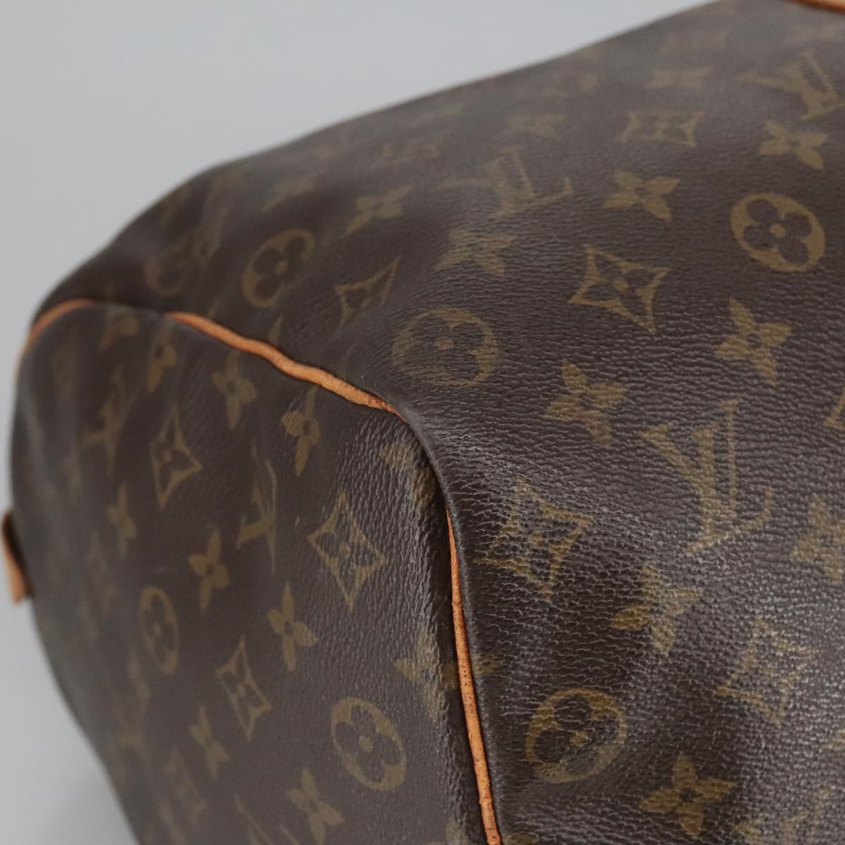 LOUIS VUITTON Monogram Keepall 50 Boston Bag M41426 LV Auth 102380