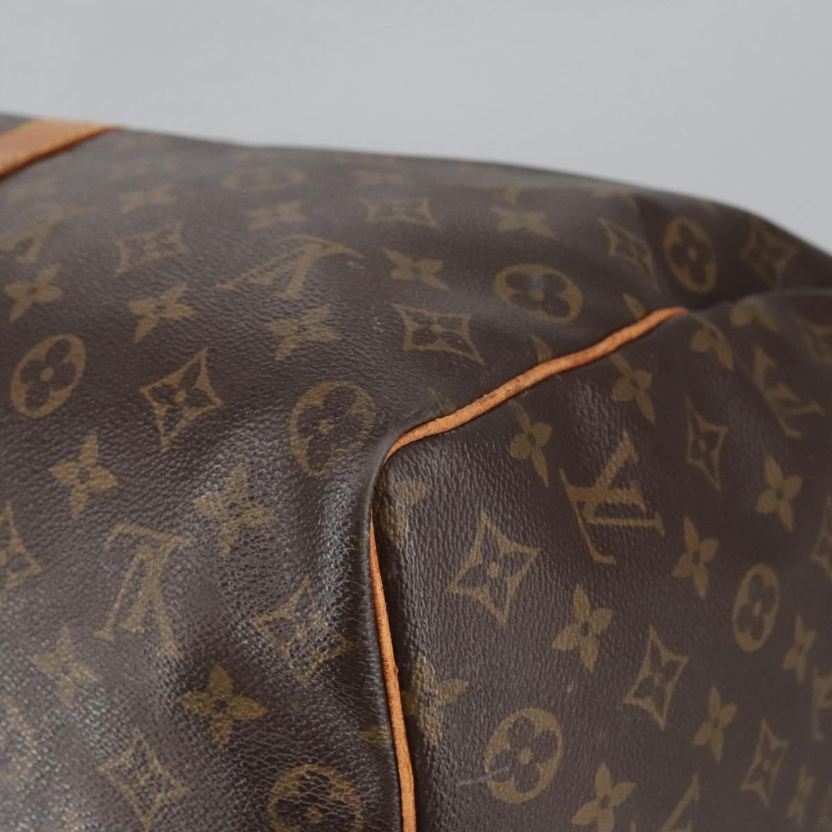 LOUIS VUITTON Monogram Keepall 50 Boston Bag M41426 LV Auth 102380