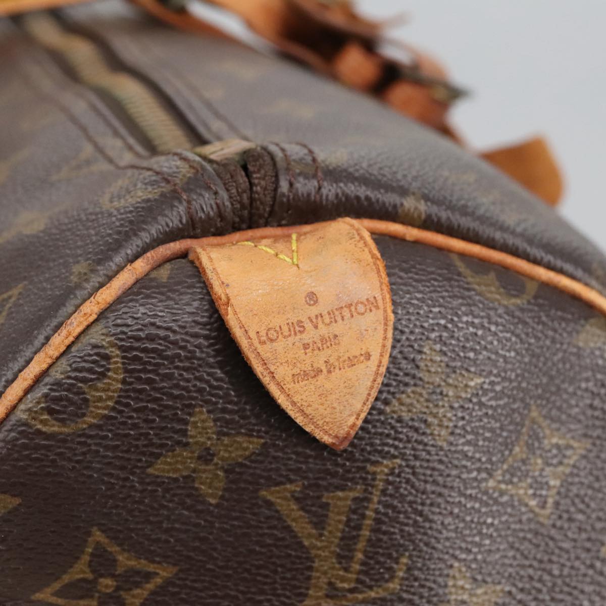 LOUIS VUITTON Monogram Keepall 50 Boston Bag M41426 LV Auth 102380