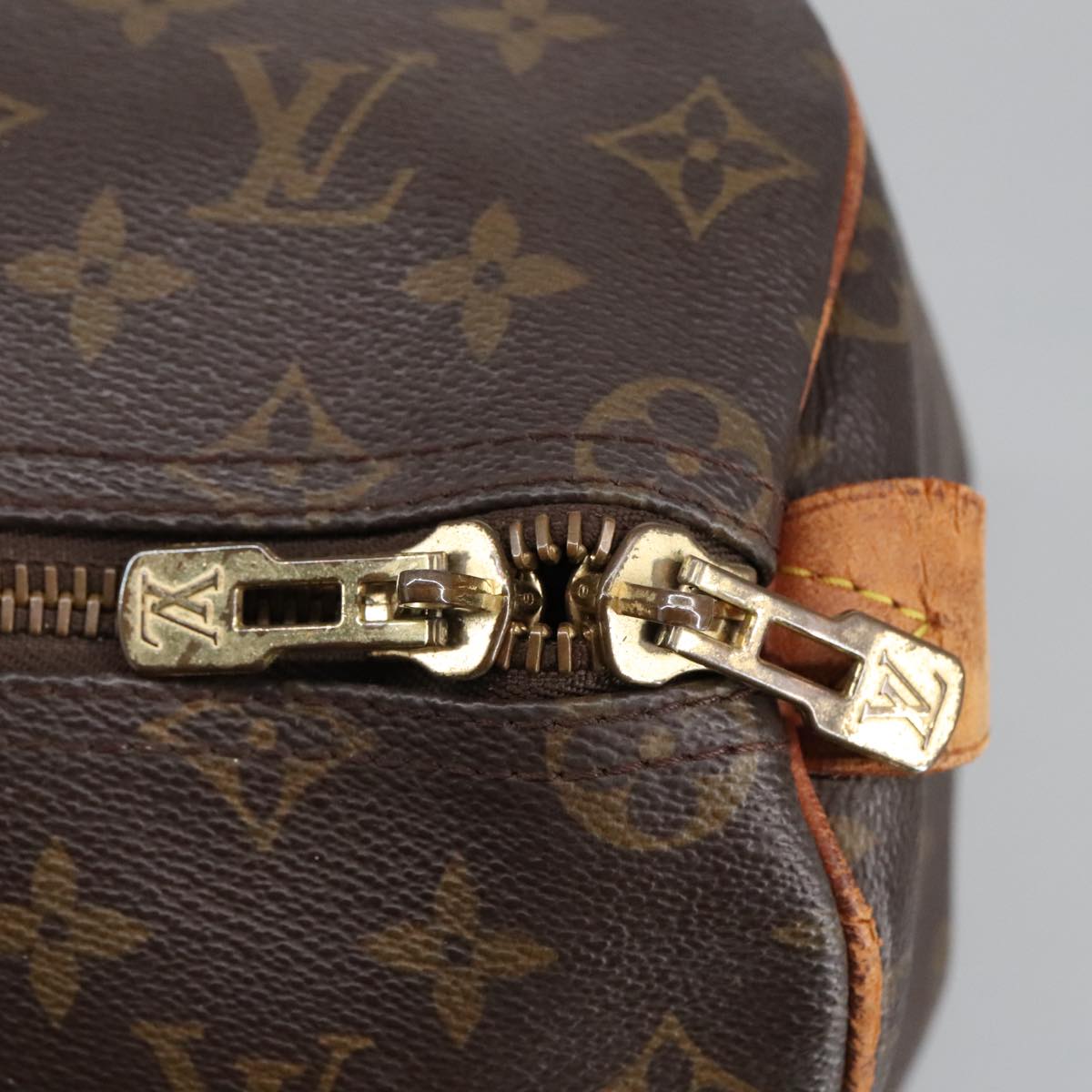 LOUIS VUITTON Monogram Keepall 50 Boston Bag M41426 LV Auth 102380