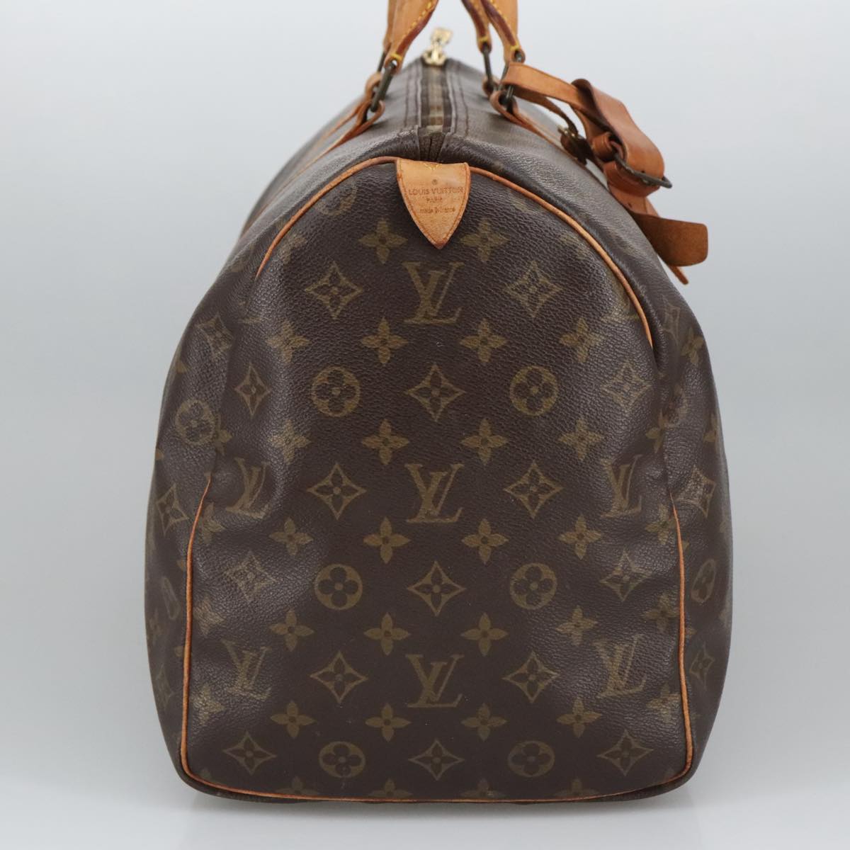 LOUIS VUITTON Monogram Keepall 50 Boston Bag M41426 LV Auth 102380