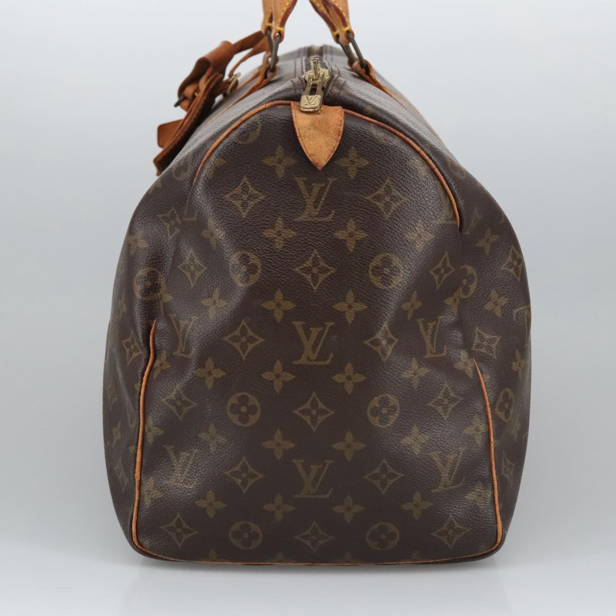 LOUIS VUITTON Monogram Keepall 50 Boston Bag M41426 LV Auth 102380