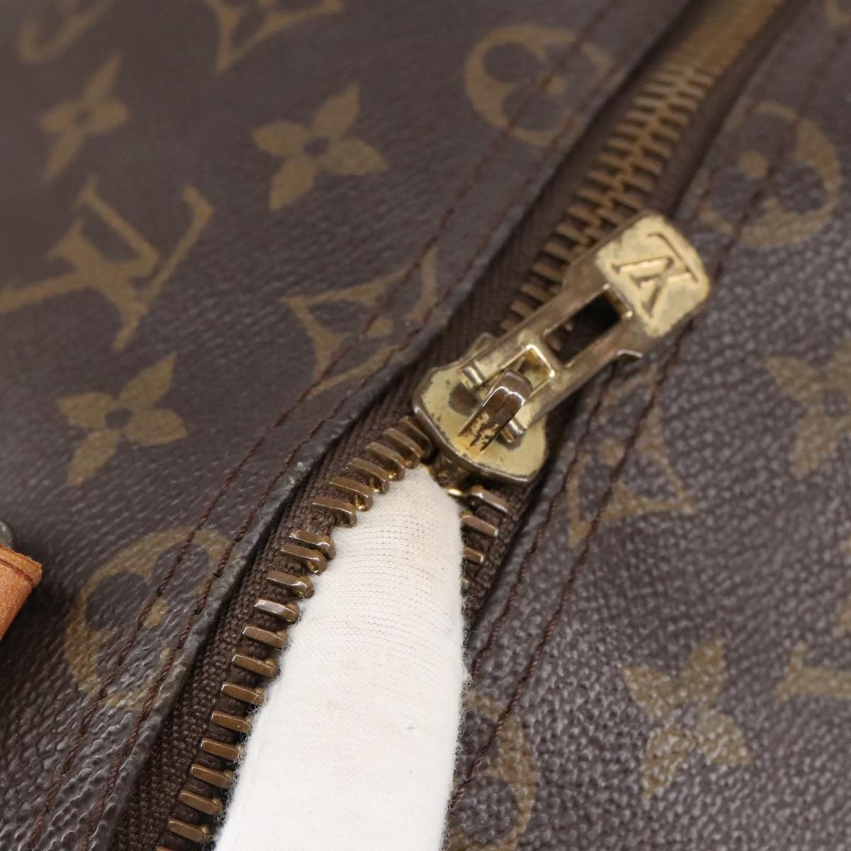 LOUIS VUITTON Monogram Keepall 50 Boston Bag M41426 LV Auth 102380