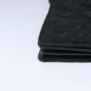 Christian Dior Canage Chain Shoulder Bag Nylon Black Auth 102381-14