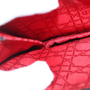 Christian Dior Canage Chain Shoulder Bag Nylon Black Auth 102381-22