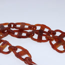 Christian Dior Canage Chain Shoulder Bag Nylon Black Auth 102381-8