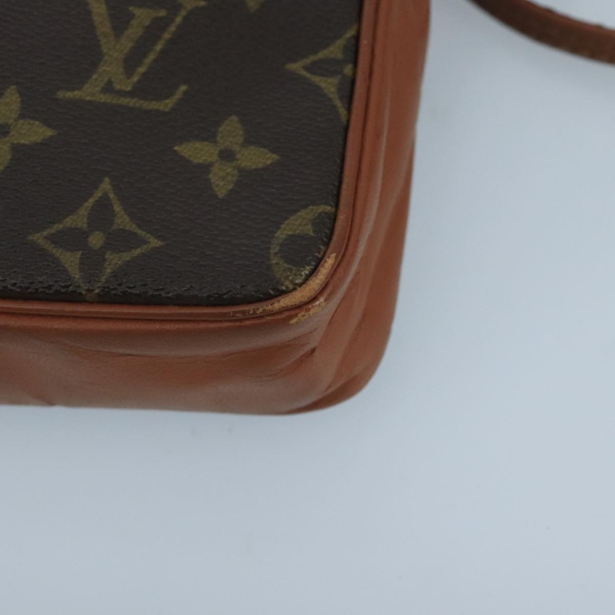 LOUIS VUITTON Monogram Pochette Sports Clutch Bag No.183 LV Auth 102383