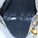 FENDI Zucca Canvas Pouch Gold Auth 102385-10