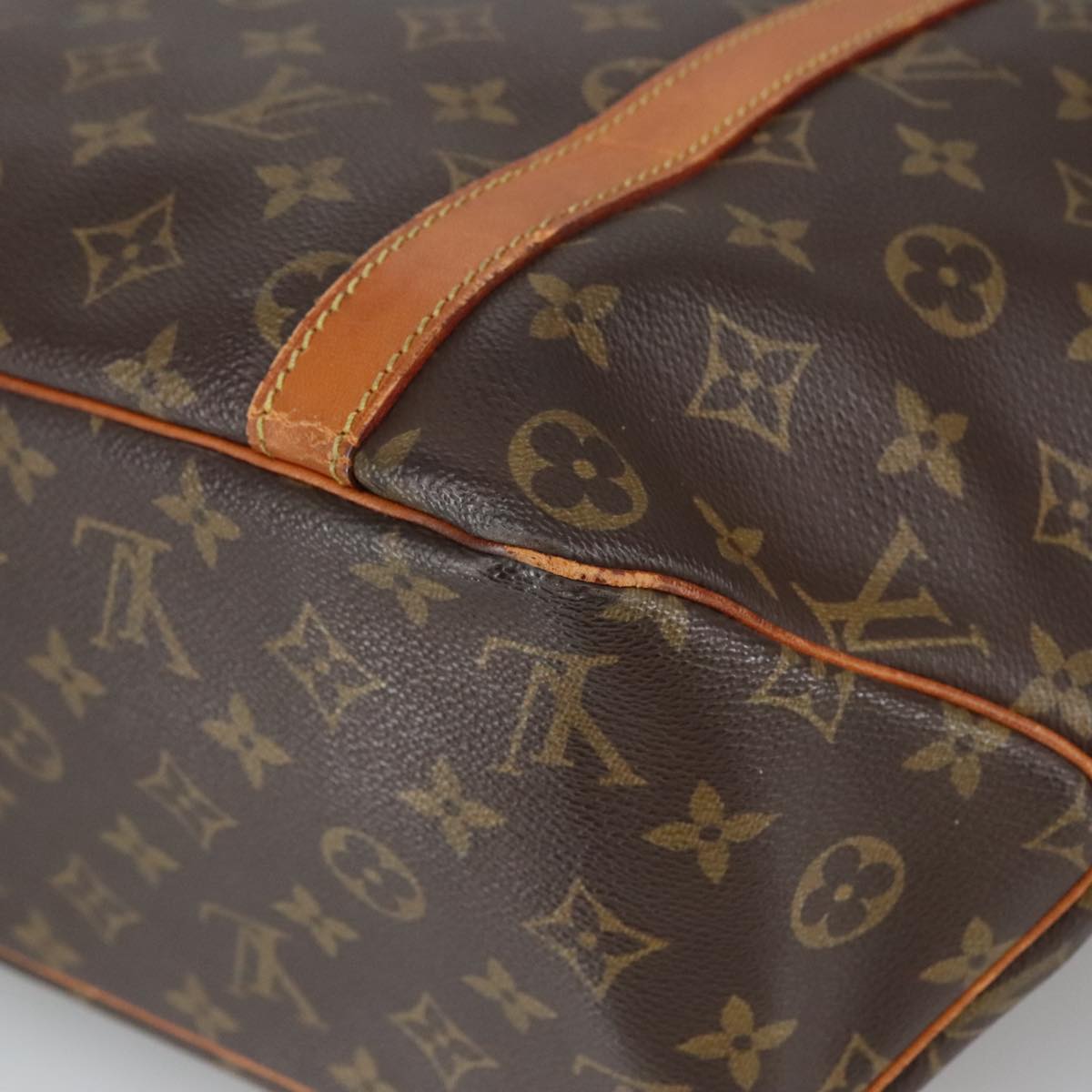 LOUIS VUITTON Monogram Sac Shopping Tote Bag M51108 LV Auth 102395