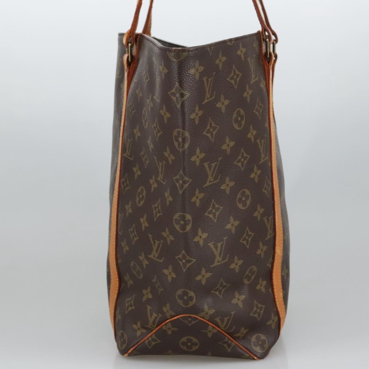 LOUIS VUITTON Monogram Sac Shopping Tote Bag M51108 LV Auth 102395