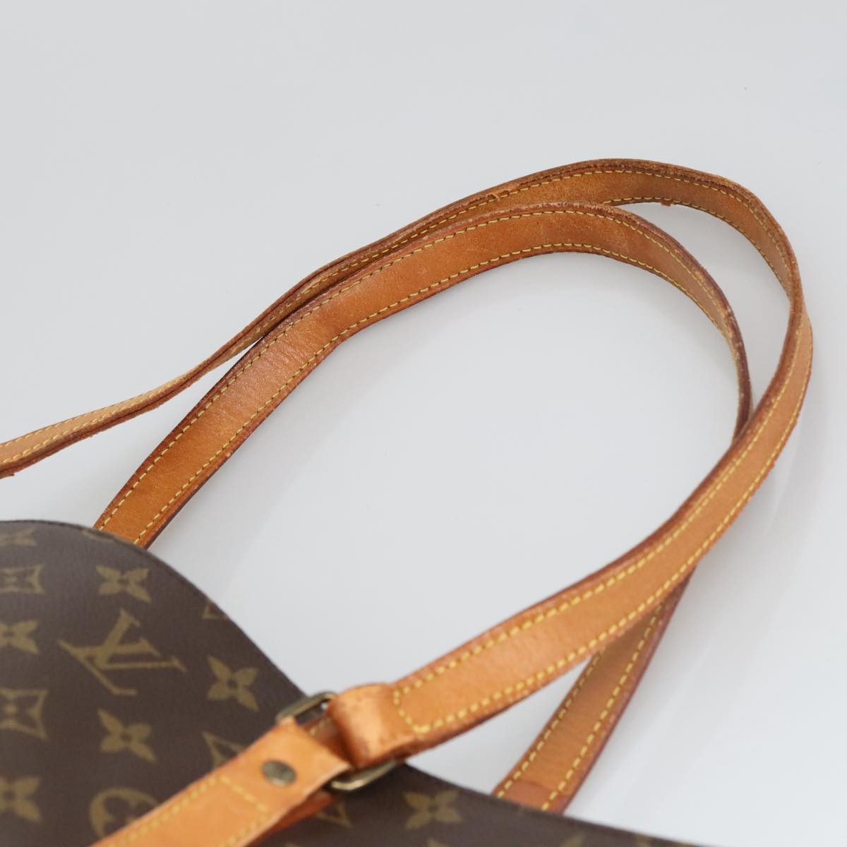 LOUIS VUITTON Monogram Sac Shopping Tote Bag M51108 LV Auth 102395