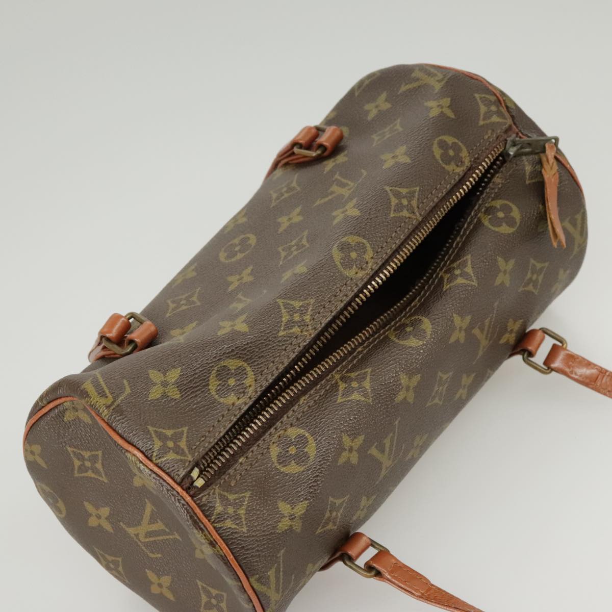 LOUIS VUITTON Monogram Papillon 26 Hand Bag M51386 LV Auth 102398