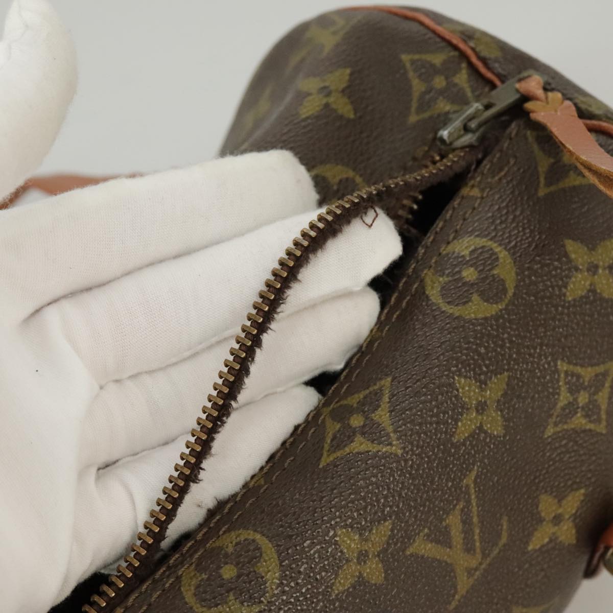 LOUIS VUITTON Monogram Papillon 26 Hand Bag M51386 LV Auth 102398