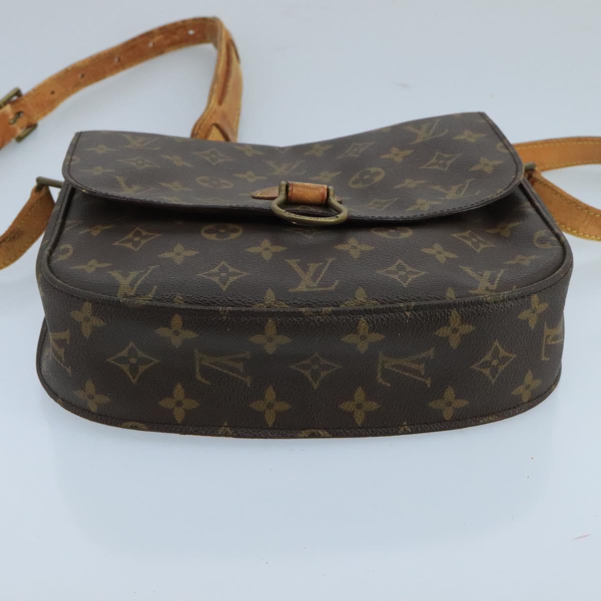 LOUIS VUITTON Monogram Saint Cloud GM Shoulder Bag M51242 LV Auth 102399