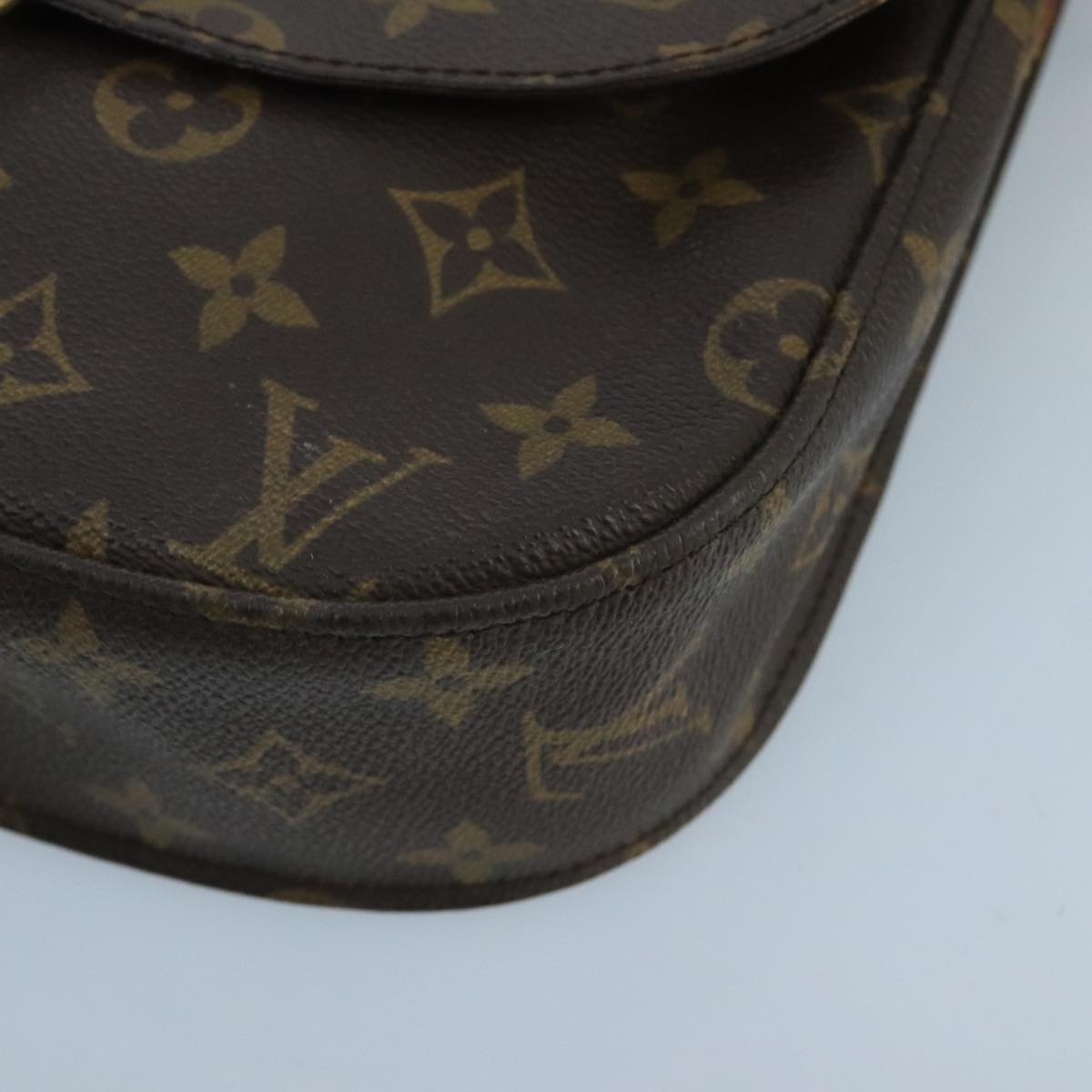 LOUIS VUITTON Monogram Saint Cloud GM Shoulder Bag M51242 LV Auth 102399