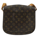 LOUIS VUITTON Monogram Saint Cloud GM Shoulder Bag M51242 LV Auth 102399-2