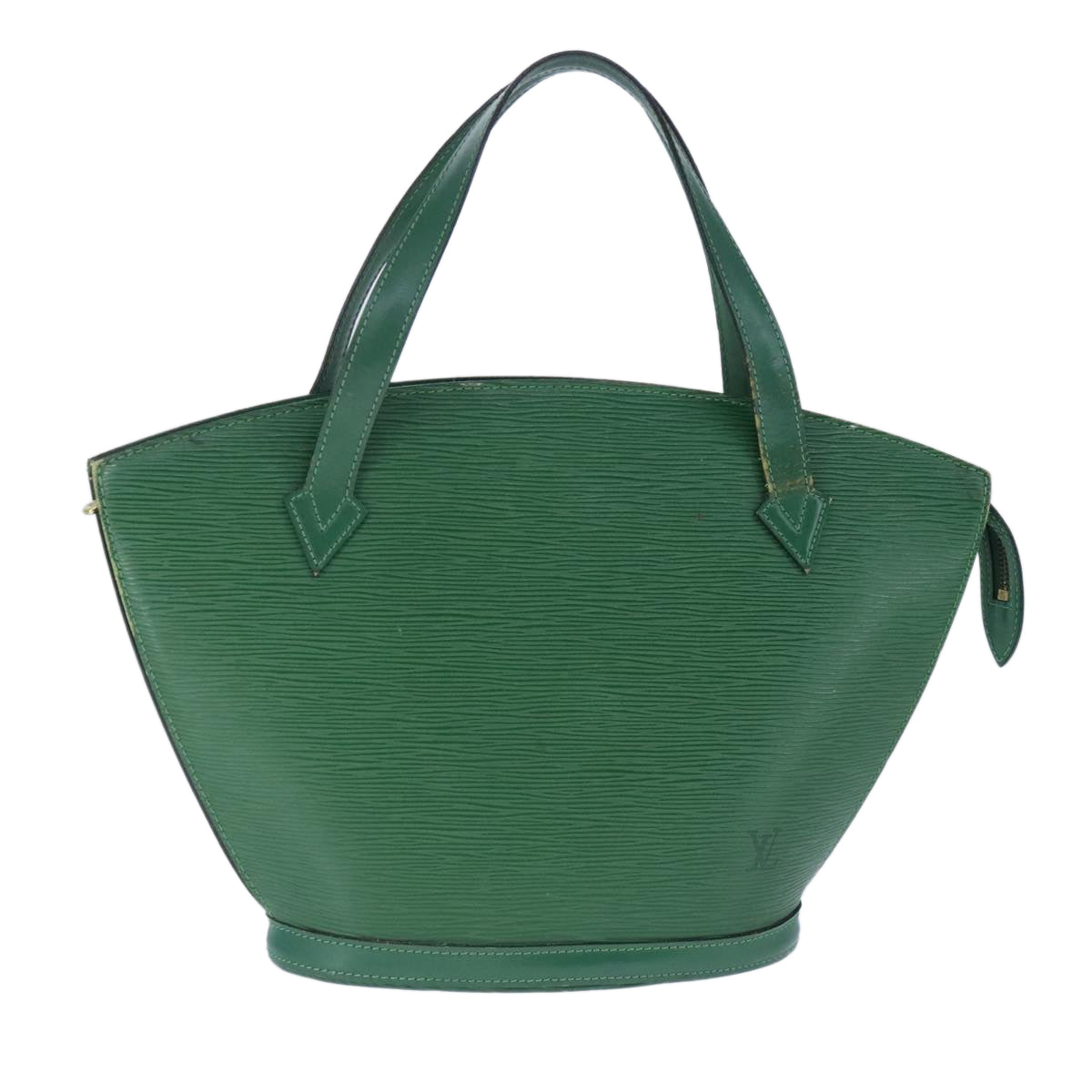 LOUIS VUITTON Epi Saint Jacques Hand Bag Green M52274 LV Auth 102408