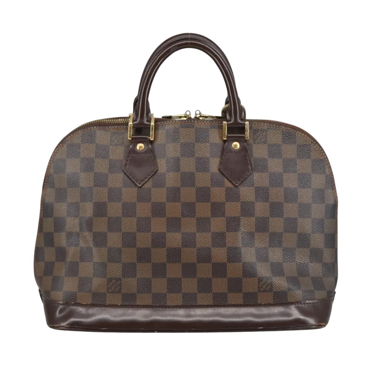 LOUIS VUITTON Damier Ebene Alma Hand Bag N51131 LV Auth 102409 - 0