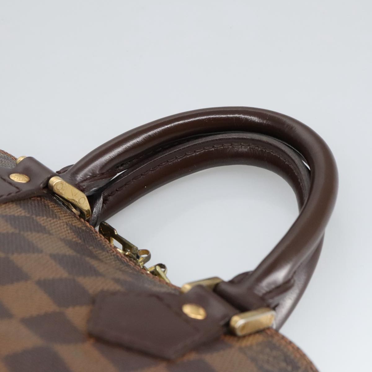 LOUIS VUITTON Damier Ebene Alma Hand Bag N51131 LV Auth 102409