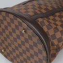 LOUIS VUITTON Damier Ebene Bucket GM Shoulder Bag SPO N42236 LV Auth 102416-9