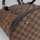 LOUIS VUITTON Damier Ebene Bucket GM Shoulder Bag SPO N42236 LV Auth 102416-14