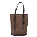 LOUIS VUITTON Damier Ebene Bucket GM Shoulder Bag SPO N42236 LV Auth 102416-13