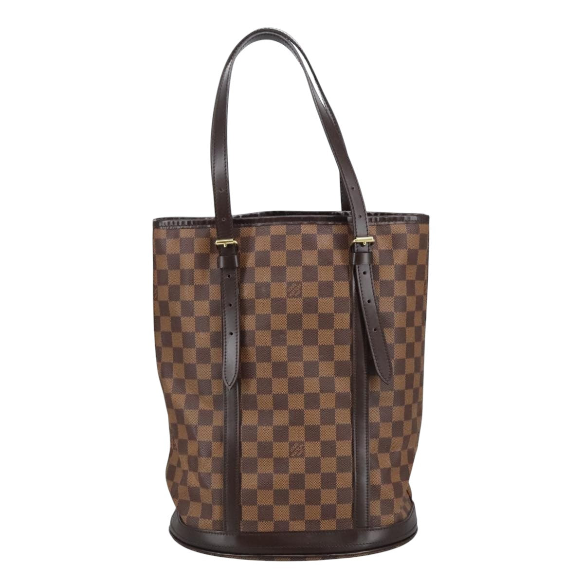 LOUIS VUITTON Damier Ebene Bucket GM Shoulder Bag SPO N42236 LV Auth 102416 - 0