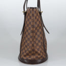 LOUIS VUITTON Damier Ebene Bucket GM Shoulder Bag SPO N42236 LV Auth 102416-3