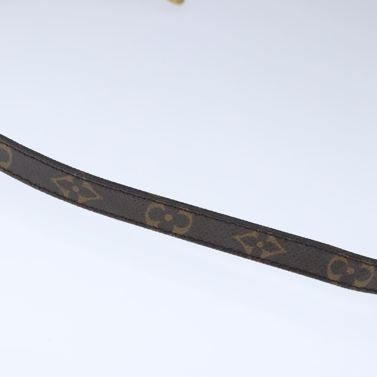 LOUIS VUITTON Monogram Shoulder Strap 43.7"" LV Auth 102425